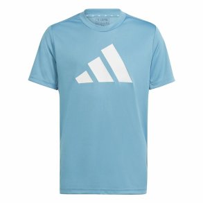 Brne Kortrmet T-shirt Adidas Training Essentials Lysebl