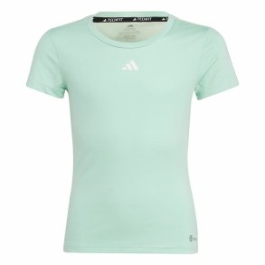 B�rne Kort�rmet T-shirt Adidas Techfit Aeroready Sport Icons Gr�n