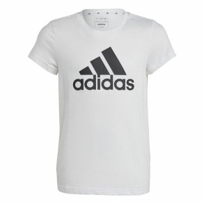 Brne Kortrmet T-shirt Adidas Essentials Hvid
