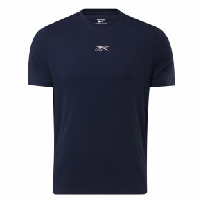 Kort�rmet T-shirt til M�nd Reebok GS Tailgate Team M�rkebl�