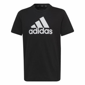 Brne Kortrmet T-shirt Adidas Big Logo Sort