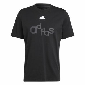 Kortrmet T-shirt til Mnd Adidas Graphic Print Fleece