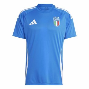Kortrmet fodboldtrje til mnd Adidas Italia 1  24 Bl