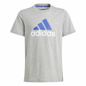 Kort�rmet T-shirt til B�rn Adidas Essentials Big Logo Gr�