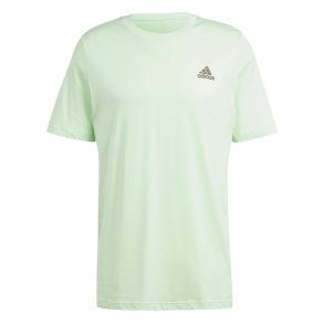 Kortrmet T-shirt til Mnd Adidas adidas Sl Grn