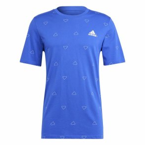 Kortrmet T-shirt til Mnd Adidas Essentials Monogram
