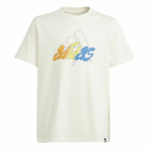 Kortrmet T-shirt Adidas Gfx Illustrated Infantil