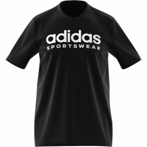 Kortrmet T-shirt til Mnd Adidas Spw Sort