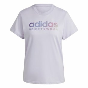 Kort�rmet T-shirt til Kvinder Adidas Linear Spw Gt (XS)
