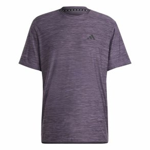 Kortrmet T-shirt til Mnd Adidas Essentials Tr-Es Stretch Lilla