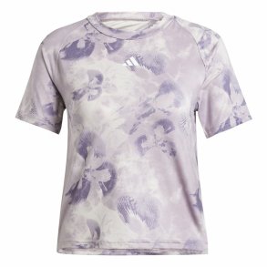 Kortrmet T-shirt til Kvinder Adidas Essentials Aop Flower (M)
