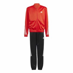 Tr�ningsdragt til b�rn underdele Adidas 3Stripes R�d