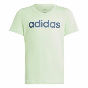 B�rne Kort�rmet T-shirt Adidas G Lin Lysegr�n