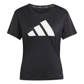 Kort�rmet T-shirt til Kvinder Adidas IL7227 Sort (XS)
