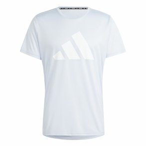 Kortrmet T-shirt til Mnd Adidas Run It