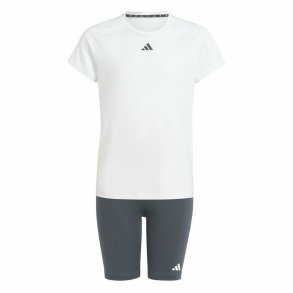 Trningsdragt til kvinder Adidas Essentials Jogger Essentials Hvid Sort