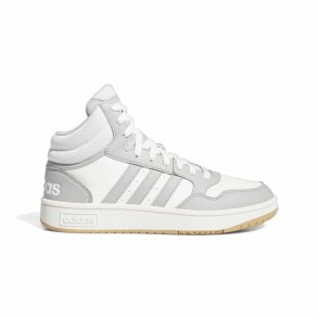 Kvinde Casual Sneakers Adidas Hoops 3.0 Mid Hvid