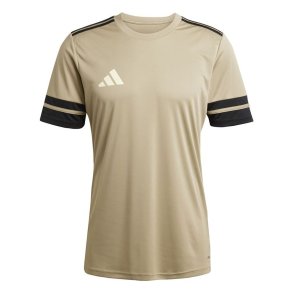Kort�rmet fodboldtr�je til m�nd Adidas Squadra25 Jsy Beige