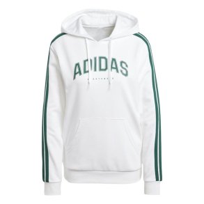 H�ttetr�je til Kvinde Adidas Softs Hood Hvid