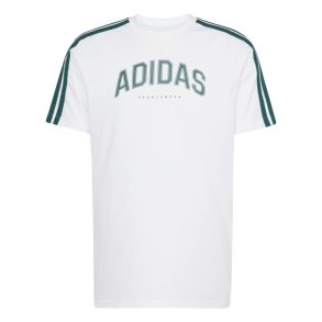 Kort�rmet T-shirt til M�nd Adidas JJ3868 Hvid