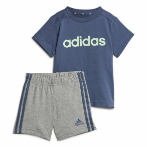 Sportstj til Baby Adidas I Lin Co Set Infantil Bl Gr Multifarvet