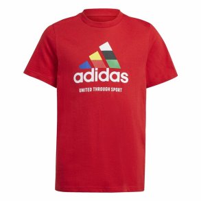 Unisex Kortrmet T-shirt Adidas Tiro Nations Pack Graphic Rd