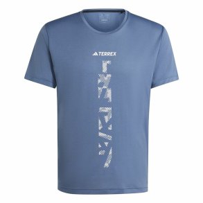 Kortrmet T-shirt til Mnd Adidas Terrex Agravic Bl