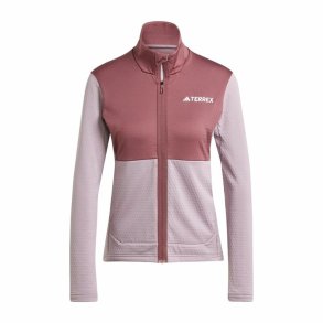 Sportsjakke til damer Adidas Terrex Multi Light Fleece Pink