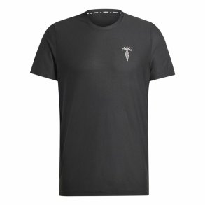 Kortrmet T-shirt til Mnd Adidas Running Ice Cream Graphic Sort