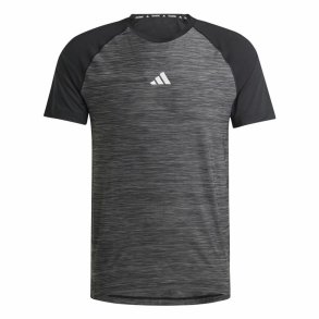Kortrmet T-shirt til Mnd Adidas Gym+ Training Sort Gr