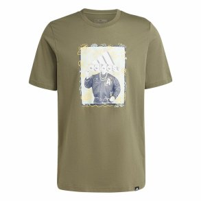 Kortrmet T-shirt til Mnd Adidas Doodle Graphic Grn