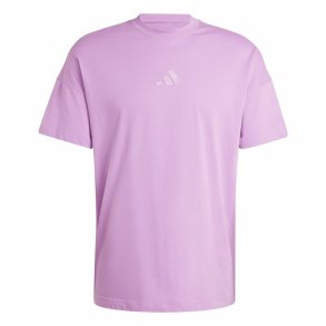 Kortrmet T-shirt til Mnd Adidas All Szn Lilla