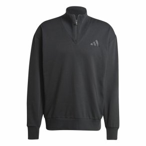 Sweaters uden Htte til Mnd Adidas All Szn Fleece 1/4 Zip Crew Sort