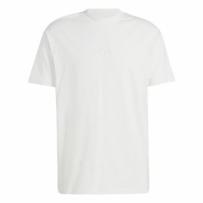 Kortrmet T-shirt til Mnd Adidas All Szn Graphic Hvid