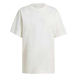 Kortrmet T-shirt til Kvinder Adidas All Szn Loose Hvid