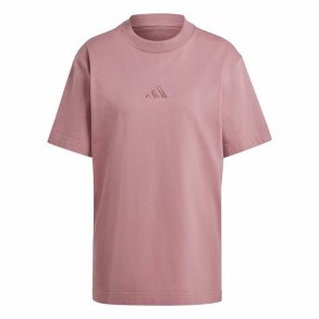Kortrmet T-shirt til Kvinder Adidas All Szn Loose Pink