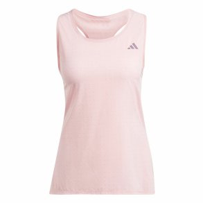 Kortrmet T-shirt til Mnd Adidas Adizero Pink