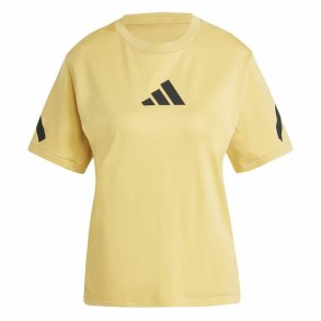 Kortrmet T-shirt til Kvinder Adidas Z.N.E. Gul