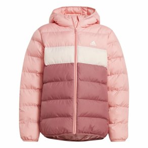 Sportsjakke til brn Adidas Synthetic Down Pink