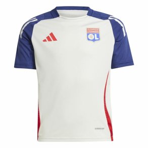 Kortrmet fodboldtrje til brn Adidas Tiro24 Bl (9-10 r)