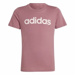 Kortrmet T-shirt til Kvinder Adidas Essentials Pink