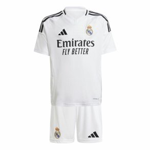 Sportstj til Brn Adidas Real Madrid 24/25 Home Kit Hvid