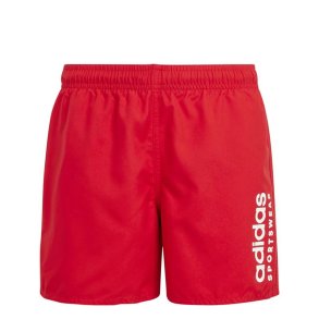 Badet�j til B�rn Adidas Essentials Logo Clx Swim Short R�d