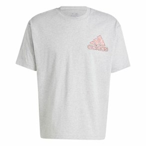Kortrmet T-shirt til Mnd Adidas Berlin Bear Hvid S