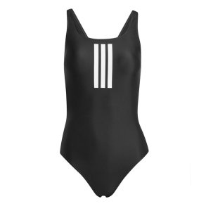 Badet�j til Kvinder Adidas 3 Bandas Mid Suit Sort