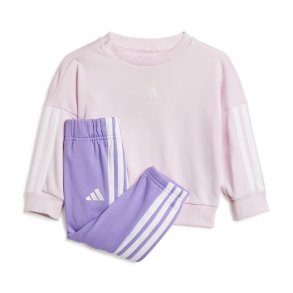Sportst�j til Baby Adidas 3 Bandas French Terry Jogger Pink