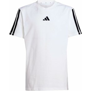 B�rne Kort�rmet T-shirt Adidas J 3S TEE 160 JD6488 Hvid (10 �r)