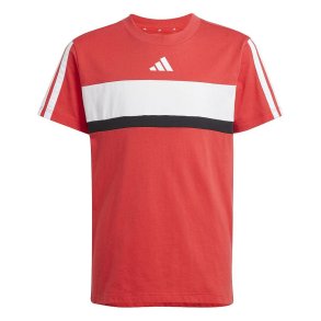B�rne Kort�rmet T-shirt Adidas J 3S TIB T JI6213 R�d