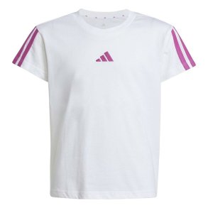 B�rne Kort�rmet T-shirt Adidas JG 3S TEE 160 JN6494 Hvid
