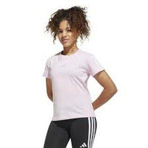 B�rne Kort�rmet T-shirt Adidas JG 3S TEE 160 JF3678 Pink